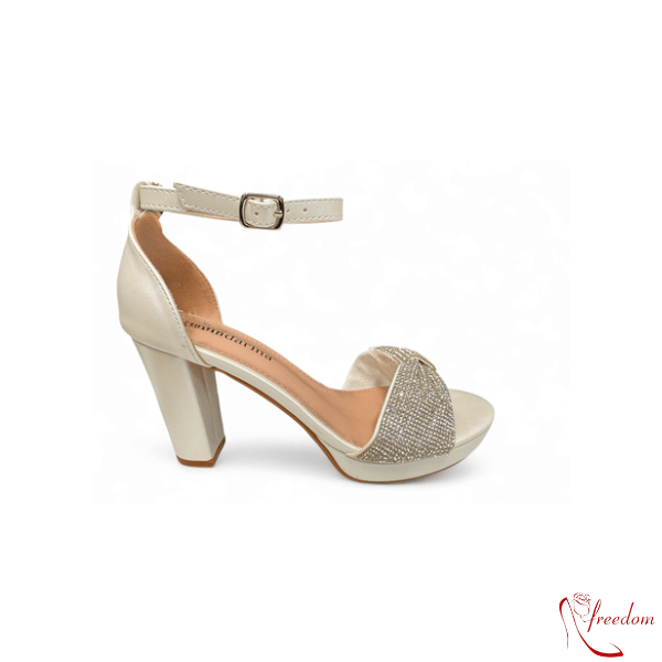 Sandalia Mujer Taco W256